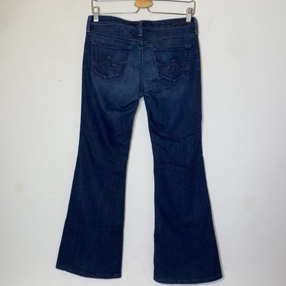 Ag Adriano Goldschmied The Belle Flare Jeans Size 28R - Picture 5 of 15